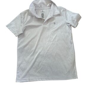 Boys White Polo Shirt size 8